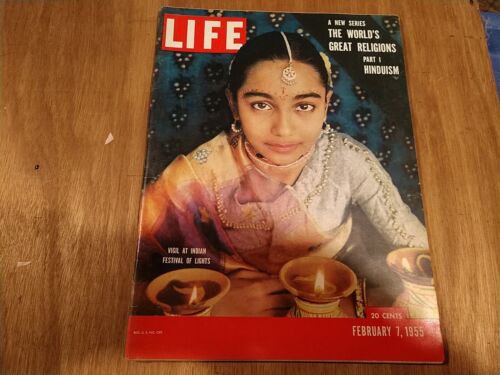 LIFE Magazine Światy Wielkie Religie Hinduizm Luty 7 1955 Vol 38 Nr 6 - Zdjęcie 1 z 3