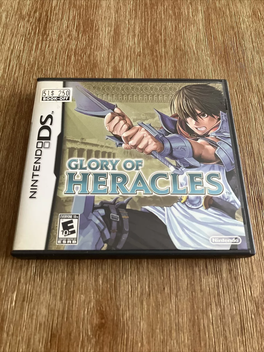 Glory of Heracles (Nintendo DS) game lite dsi xl 3ds 2ds