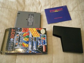 Pin Bot (Nintendo NES) Complete in Box GOOD Shape Pinbot