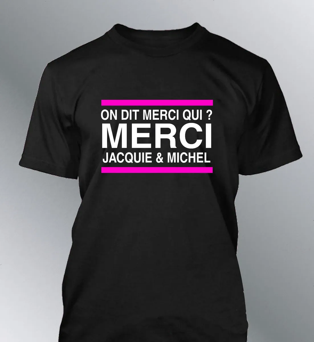 Tee shirt personnalisé homme Merci Jacquie et Michel humour porno amateur X eBay image photo image