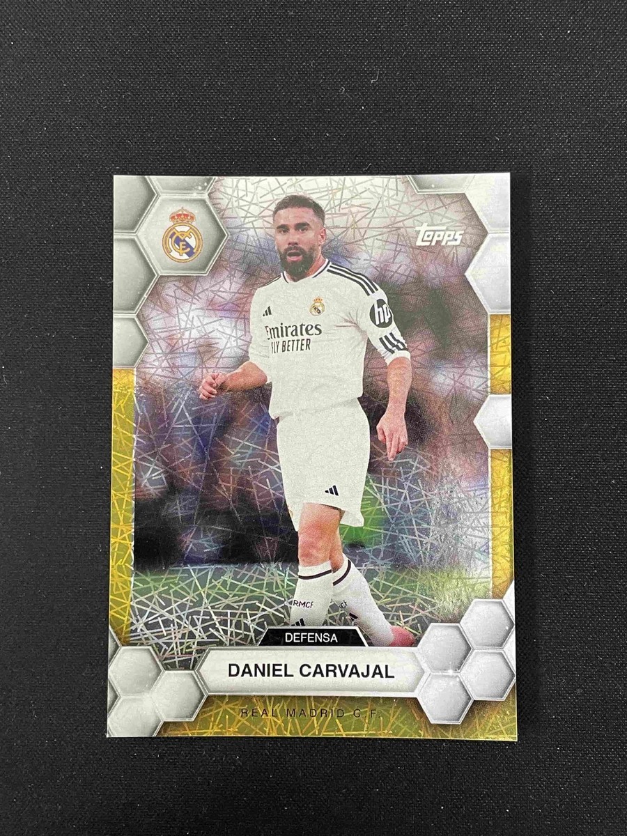 Dani Carvajal 2024-25 Topps Real Madrid Fan Set Electro Parallel