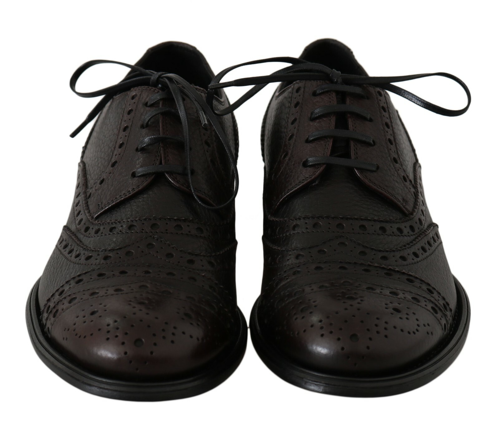 Dolce & Gabbana Brown Leather Strap Formal Dress Shoes main image 1