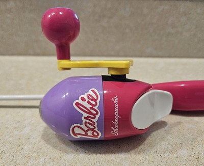 Shakespeare Mattel Barbie 2'6'' Spincast Kids Fishing Rod
