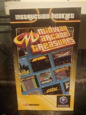 MIDWAY ARCADE TREASURES Nintendo GameCube Original 2003 Game Instruction Booklet