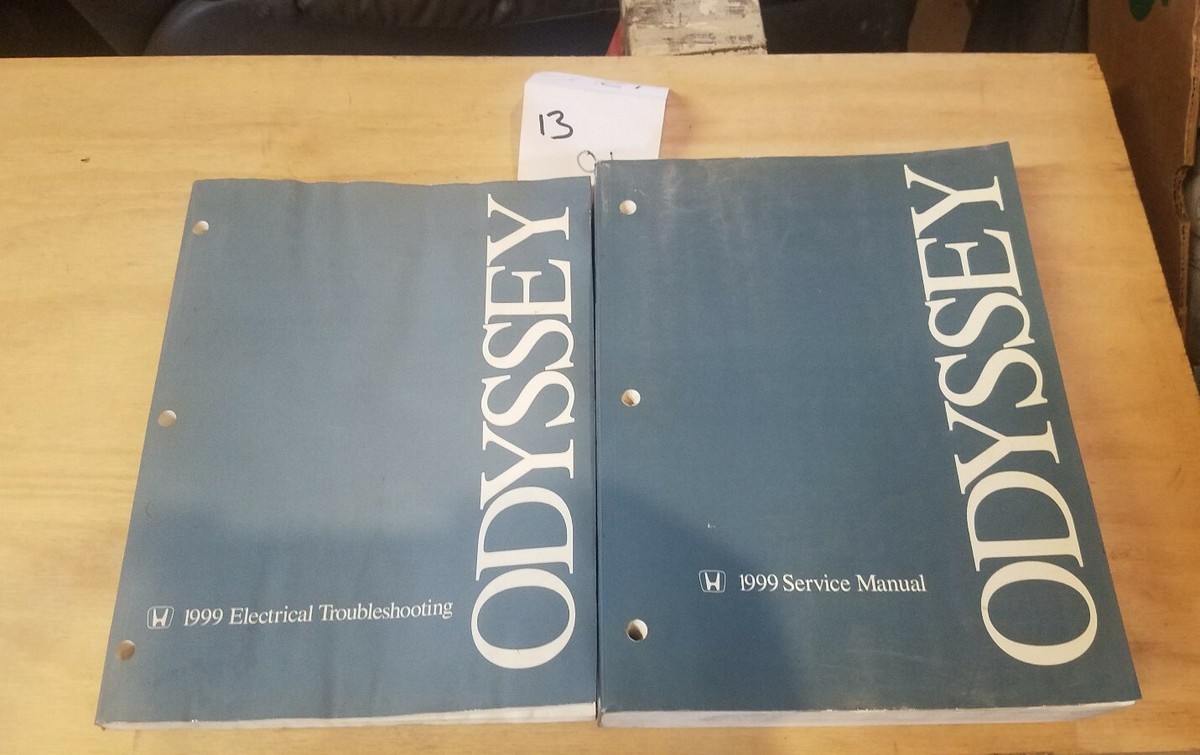 HONDA ODYSSEY サービスマニュアル 1999年 OEM DEALERSHIP 1999 HONDA ODYSSEY REPAIR SERVICE MANUAL +