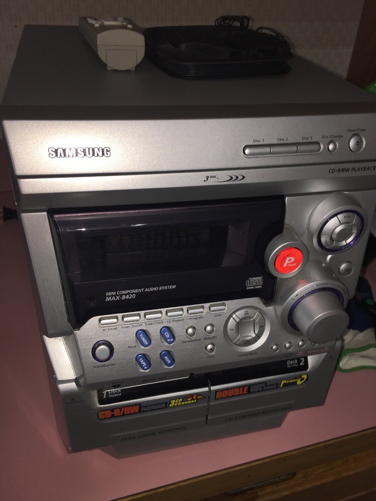 Samsung CDコンポ Samsung MCD-SM55 Portable CD Player