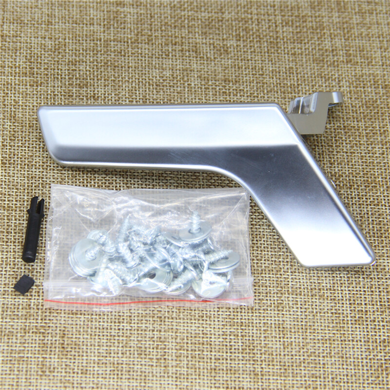 Left Driver Matte Silver Interior Door Handle Repair Kit fits Benz