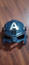 Marvel Captain America 2013 Light-Up Half Mask Helmet Steve Rogers Adjustable