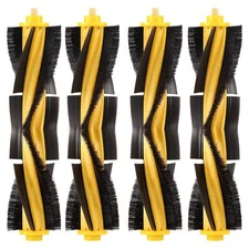 4 Pieces Roller Brushes Main Brush Replacement Parts for Robot Vacuum Ecovacs...