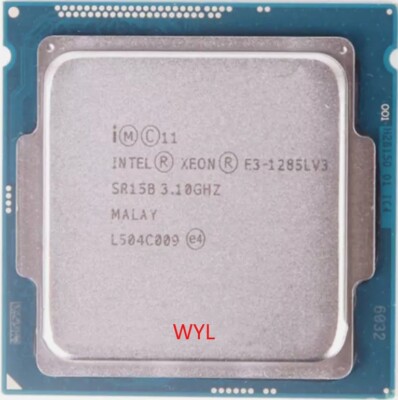Intel Xeon E3-1285L V3 LGA 1150 CPU Processor SR15B 3.1GHz Quad Core 65W 8MB