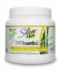 Silicon Mix Bambu Nutritive Hair Treatment 36 oz for Brittle & Dull Hair Avanti