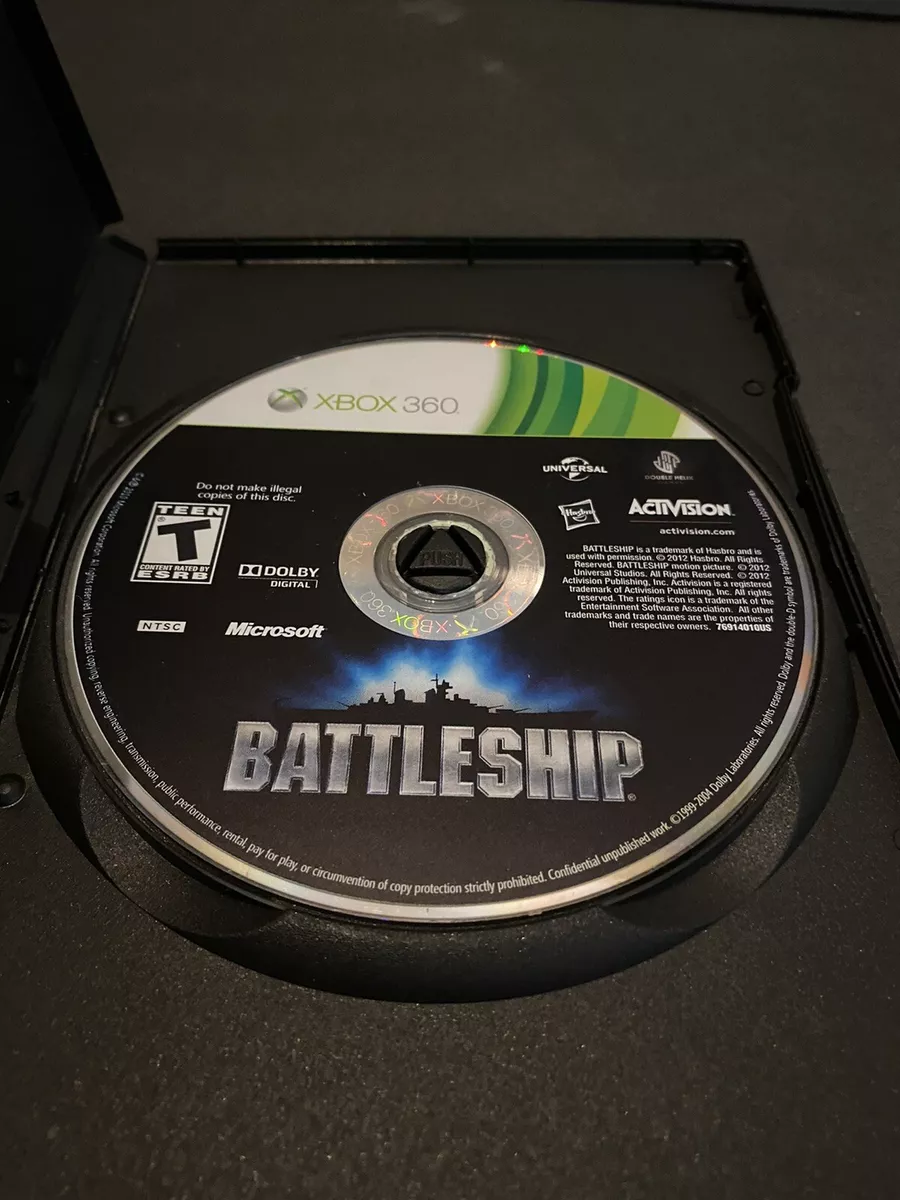 XBOX 360: BattleShip. 