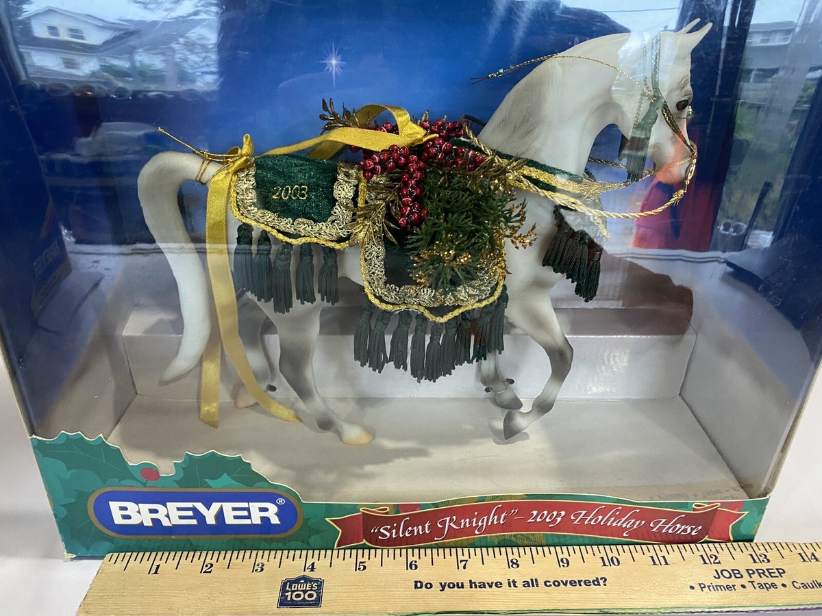 Breyer SILENT KNIGHT 2003 Christmas Holiday Horse 700403 New in