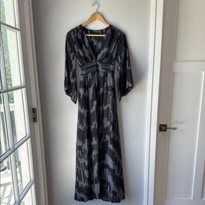 Corey Lynn Calter Silk Kimono Maxi Dress Anthropologie