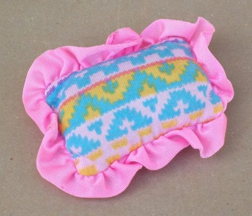 Coussin CAMPING CAR SUN CHARM MAGIC VAN BARBIE vintage pièce détachée