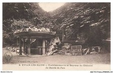 AQJP12-0876-74 - EVIAN-LES-BAINS - establishments and sources of the chatelet - the