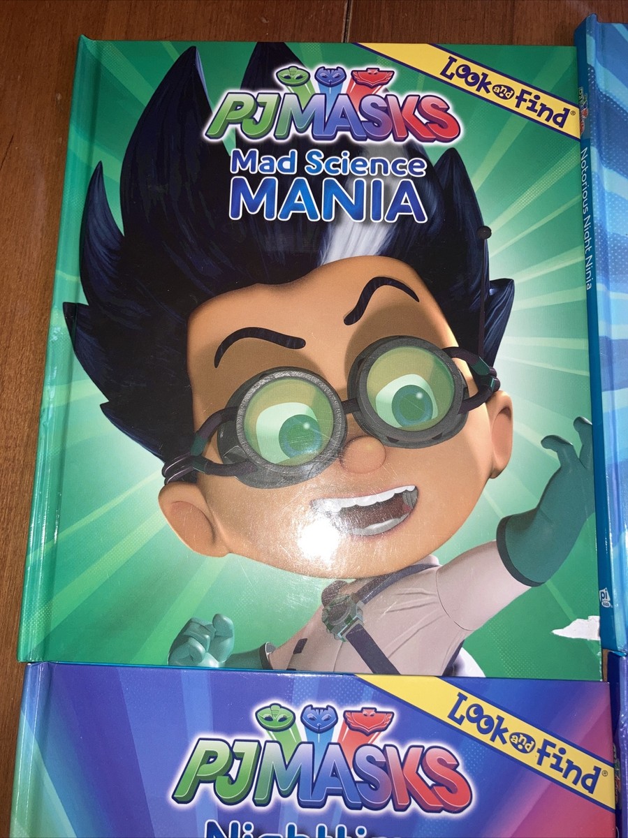 PJ Masks Electronic Play-A-Sound Books With Look And Find