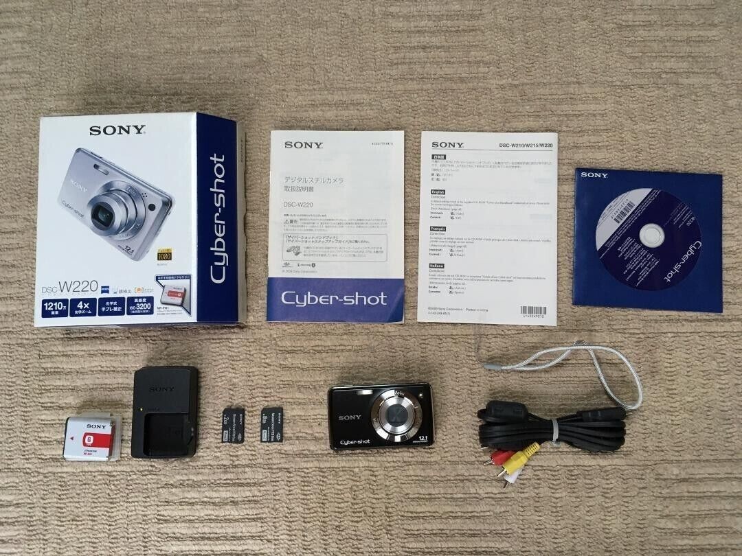 ✨SDカード付✨ Sony Cyber-shot DSC-W220 Amazon.com : Sony Cybershot DSC-W220 12MP Digital Camera