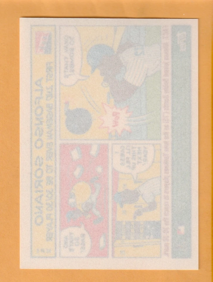 Alfonso Soriano New York Yankees 2003 Bazooka Comics #3 - Image 2 of 2