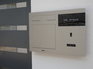 Unterputz Briefkasten Edelstahl Mit Video Tursprechanlage Kamera Fingerprint Ebay