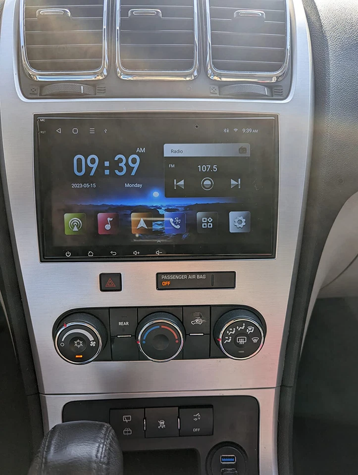 CarPlay Car Radio For GMC Acadia 2008 2009 2010 2011 2012 Navigation GPS Stereo - Image 3 of 4