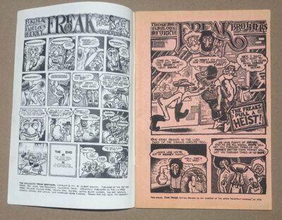 Fabulous Furry Freak Brothers #1 Underground Comic Gilbert