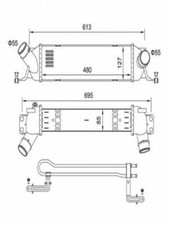 Ladeluftkühler für HYUNDAI H-1 Cargo Travel