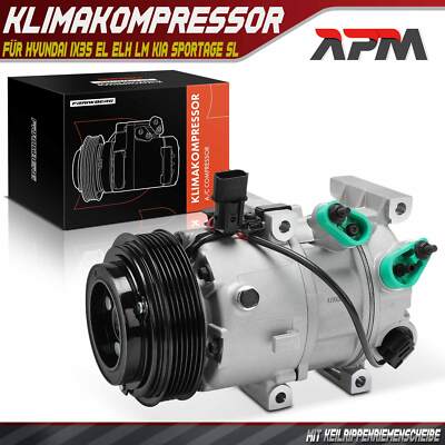 Klimakompressor Klimaanlage Kompressor VS16 für Hyundai iX35 EL Sportage SL