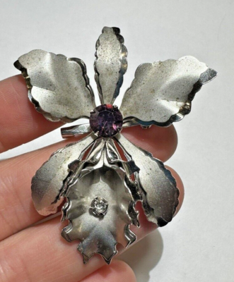 ANCIENNE BROCHE STRASS, Guy Laroche, vintage EUR 63,99 - FR