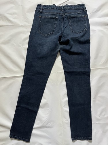 Jeans Kardashian Premium Denim Blu Kim Curvy Skinny Missy Taglia 10 - Foto 7 di 9
