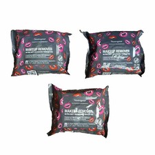 Lot Of 3 Neutrogena MAKEUP REMOVER   ULTRA-SOFT CLEANSING TOWELETTES 25 Each