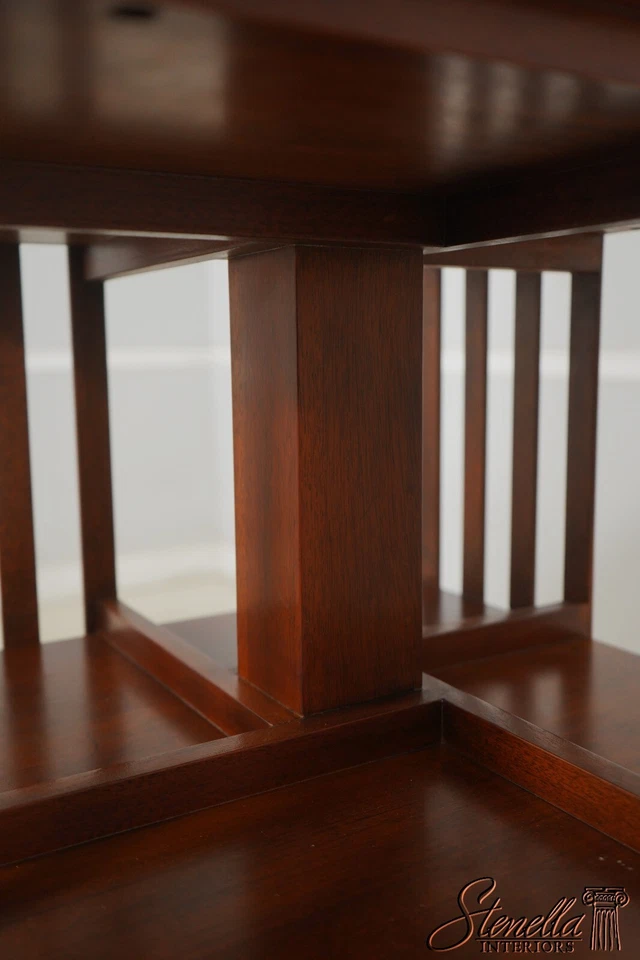 L68146: Estantería giratoria de caoba KINDEL Foto 4 de 4