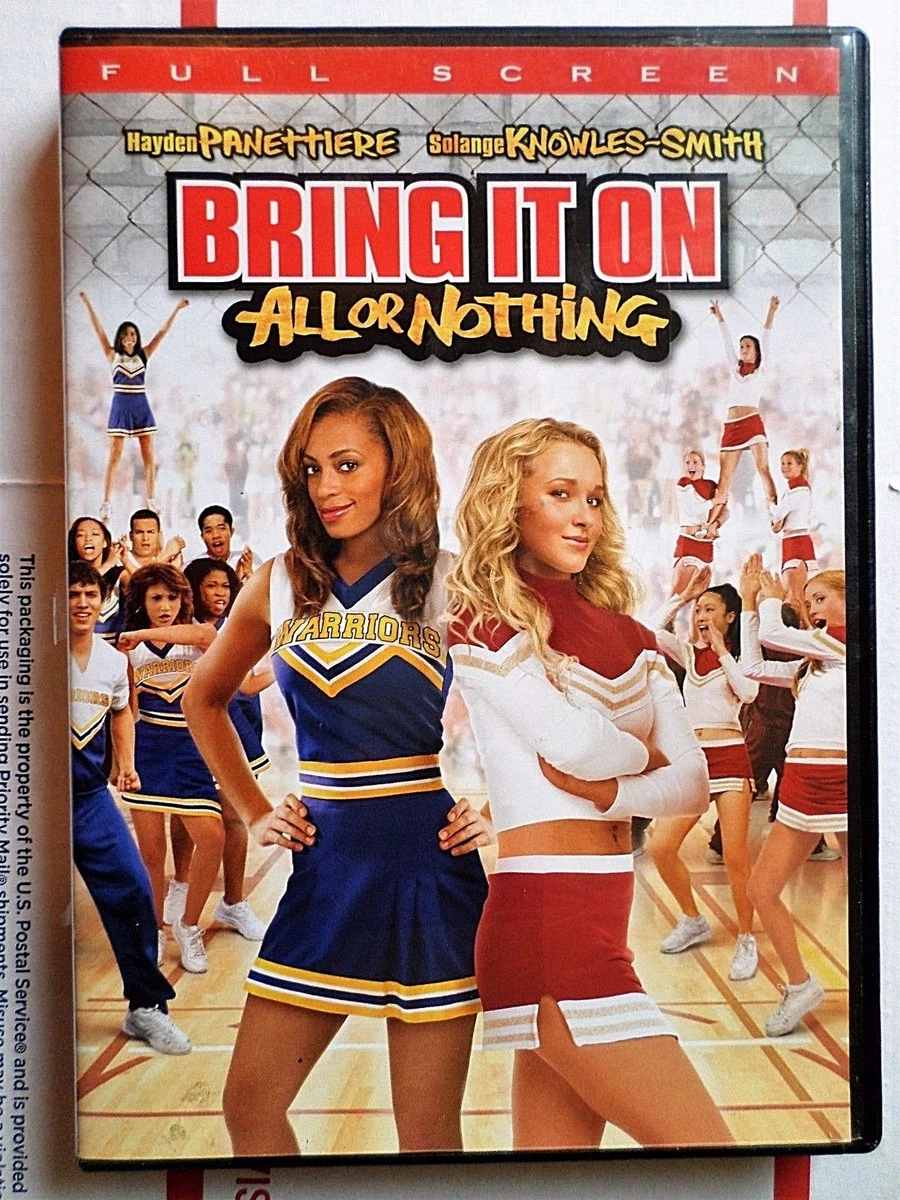 Bring It On All or Nothing (2006 DVD) PG-13 Amusing Comedy Full Screen Version