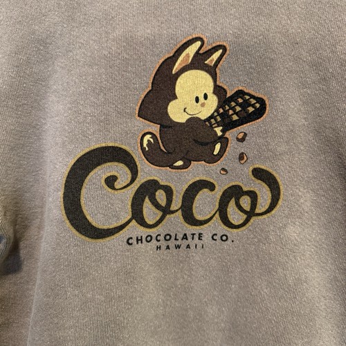 Vintage 80s/90s Coco Chocolate Co. Hawaii Kids Anime Sweatshirt Size Small - Picture 3 of 6