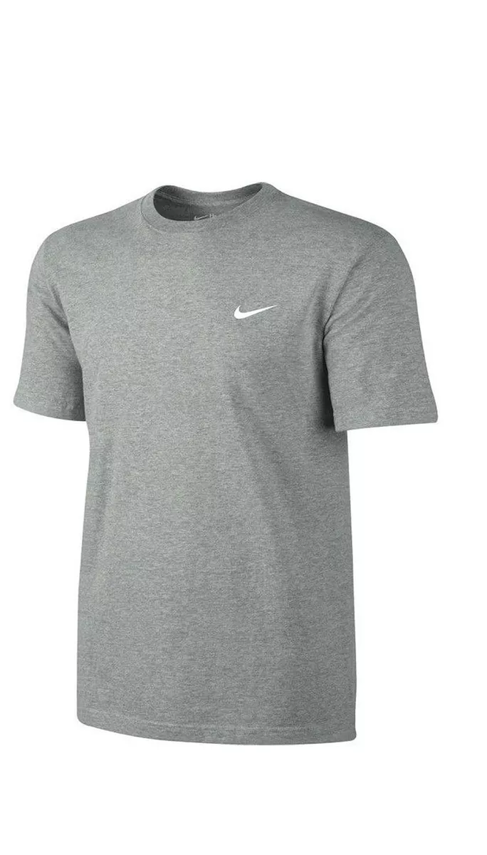 Nike grey hotsell gym top