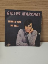 Vinyl 45 Türme alt Gilles Marchal Retro Sammler Vintage Schallplatte Song fra