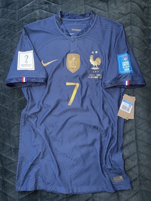 2022 Nike France Griezmann Player Issue World Cup Home Jersey