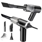 120W Wireless Car Vacuum Cleaner USB-C Handheld Portable Home Auto 5500Pa Vac 