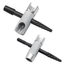 KCMOSGI 2 Pcs Grease Fitting Tool, 4-in-1 Grease Zerk Fitting Tool, Grease Ze...