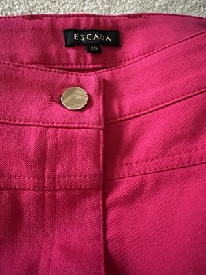 Escada Hose, Jeans, Größe 36, pink, himbeerfarben, kaum getragen