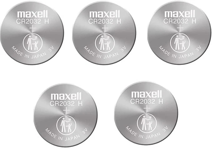 Maxell Battery CR 2032 Pack of 5