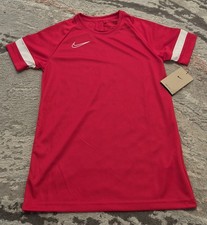 Image of BNWT Nike Boys T Shirt Academy Junior Kids Dri Fit Crew Football Top Tee (L)