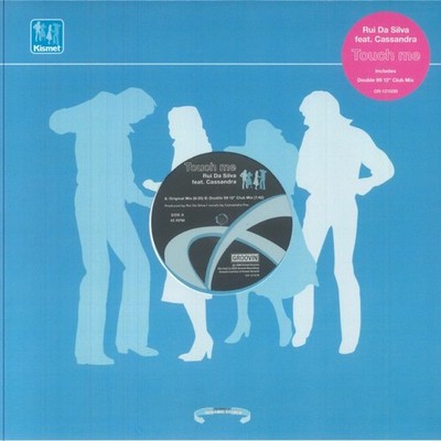 DA SILVA, Rui feat CASSANDRA - Touch Me (reissue) - blue marbled vinyl 12''