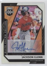 2021 Panini Elite Extra Edition Signatures Jackson Glenn #133 Auto nd3
