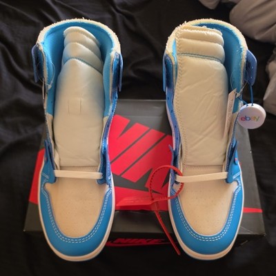 Off-White Jordan 1 UNC DS SZ 11.5 Nike OW AJ1 UNC White Blue Virgil Abloh Rare 