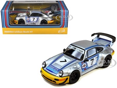 RWB 964 #7 ''ICHIBAN BOSHI - MARTINI RACING'' 1/64 BY MODEL MODEL MM64-RWB964-002