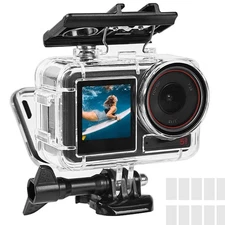 60M Waterproof Underwater Diving Housing Case Cover for DJI Action 3/4/5 Pro