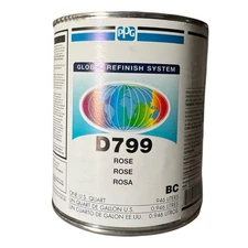 PPG Global Refinish Systems 🌀 D799 ROSE 🌀 1 Quart🌀FREE SHIPPING 🌀
