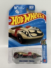 2026 Hot Wheels HW Braille Racer Twin Mill Gold #40 Braille Institute for Blind