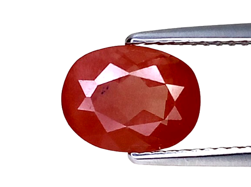 1.94cts Red natural Andasine oval cut loose gemstones "see video" - Picture 2 of 3